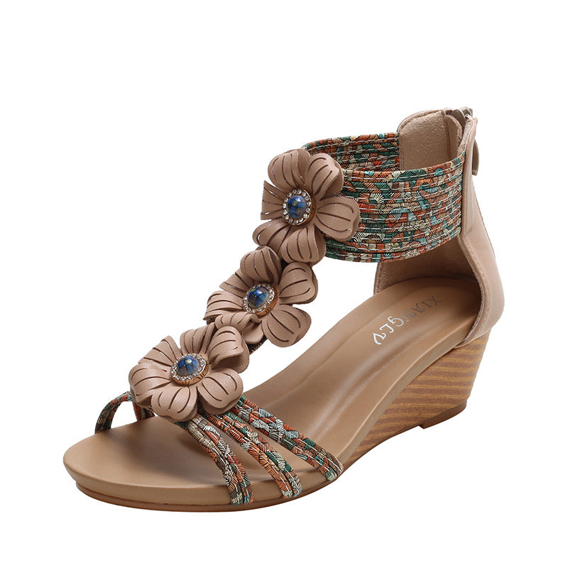 Sandalias cómodas bohemias