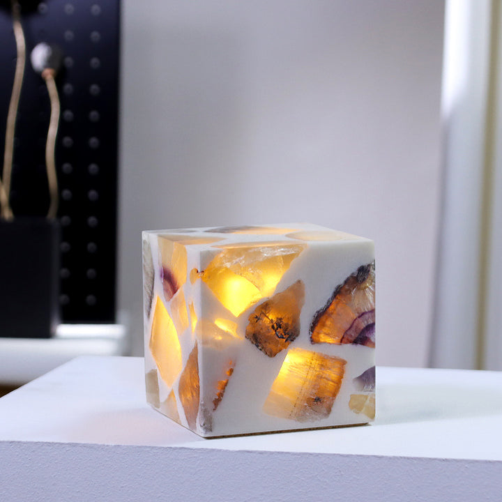 Creative Premium Bedside Atmosphere Crystal Mineral Night Light