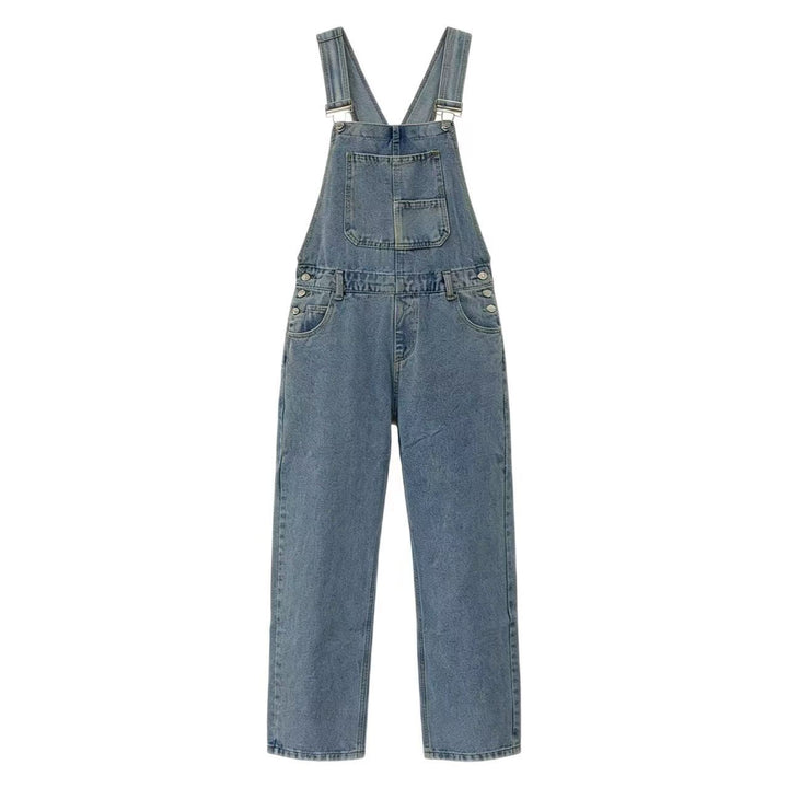 Lässige Denim-Overalls mit entspannter Passform