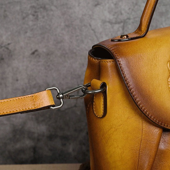 Sac crossbody en cuir en relief en relief en relief