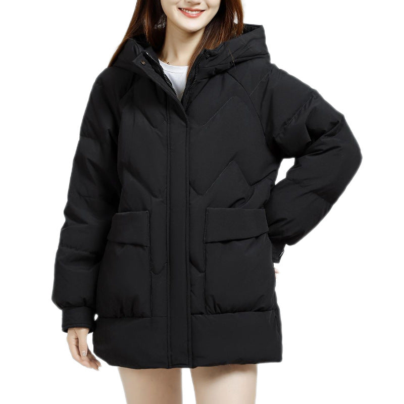 Winter Long Sleeve Casual Warm Thick Coat