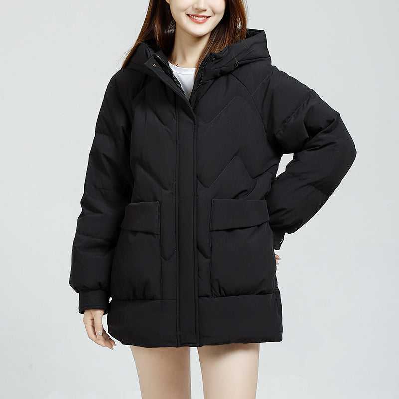 Winter Long Sleeve Casual Warm Thick Coat