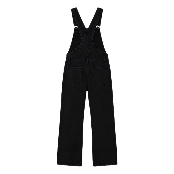 Lässige Denim-Overalls mit entspannter Passform