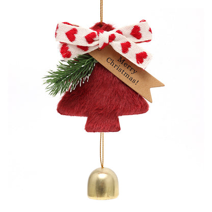 Christmas Tree Bell Ornament