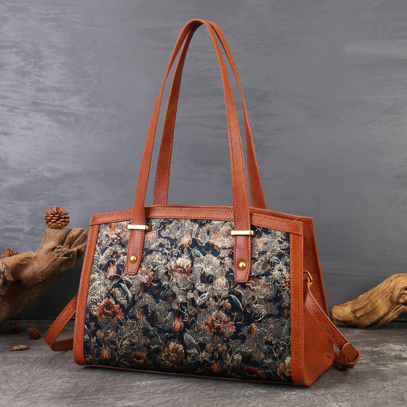 Sac à bandoulière Boston Pillow de grande capacité fabriqué à la main