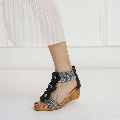 Bohemian bequeme Sandalen