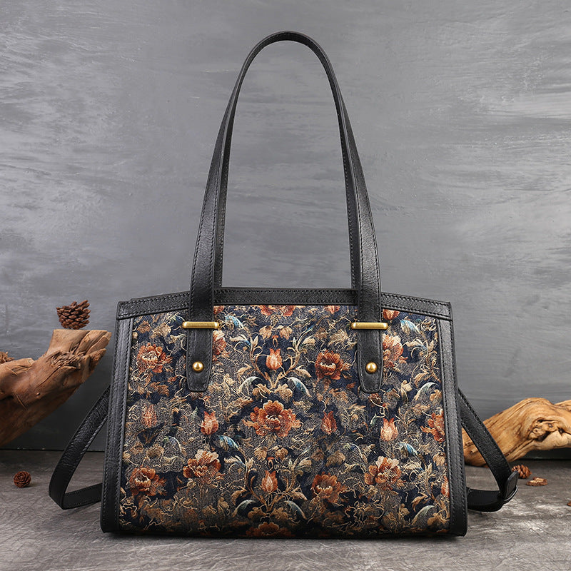 Sac à bandoulière Boston Pillow de grande capacité fabriqué à la main