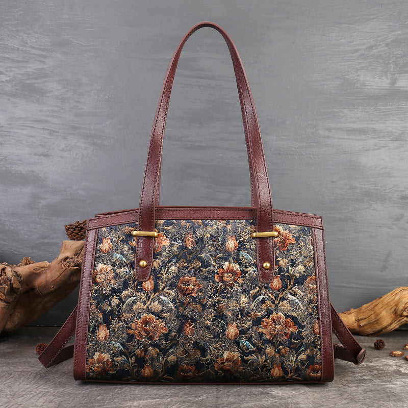 Sac à bandoulière Boston Pillow de grande capacité fabriqué à la main