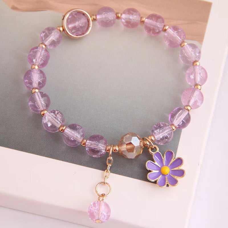 Colorful Simple Daisy Bracelet