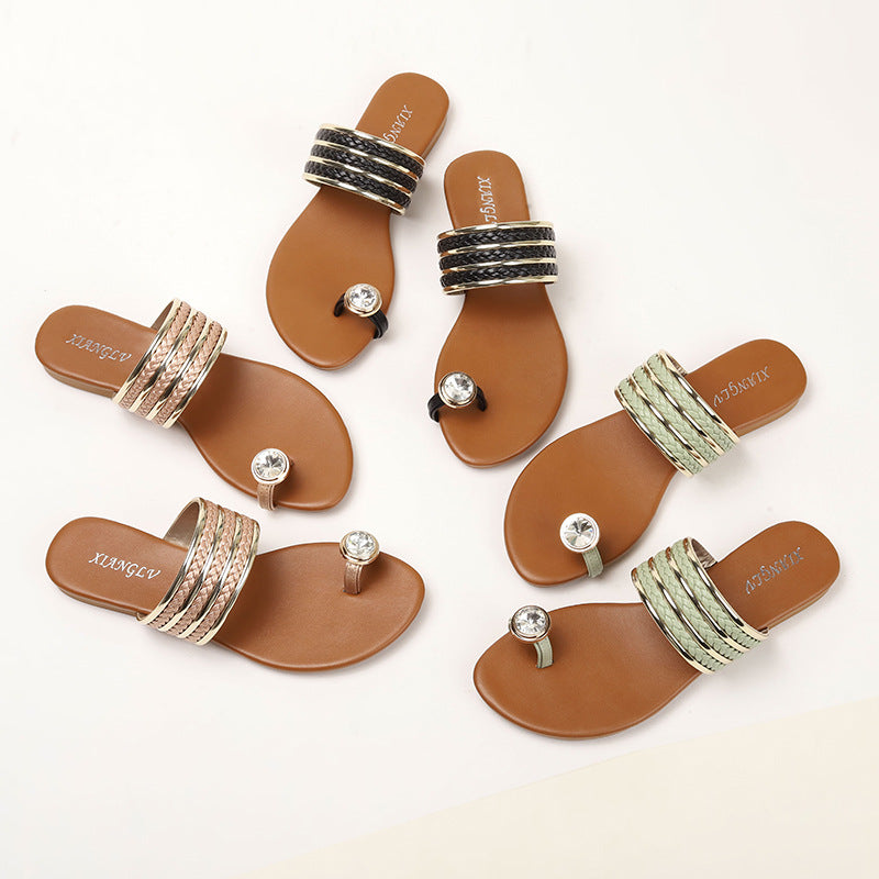 Bohemian Beach Versatile Flat Sandals