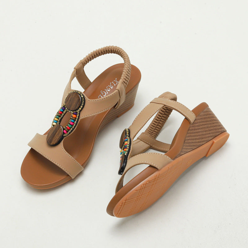 Moda informal sandalias bohemias