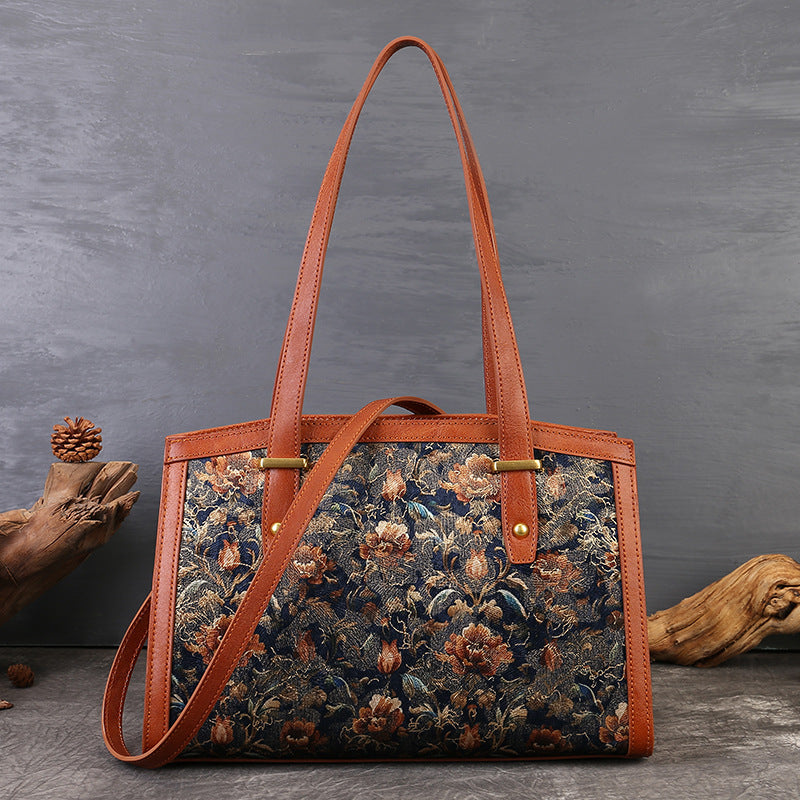 Sac à bandoulière Boston Pillow de grande capacité fabriqué à la main