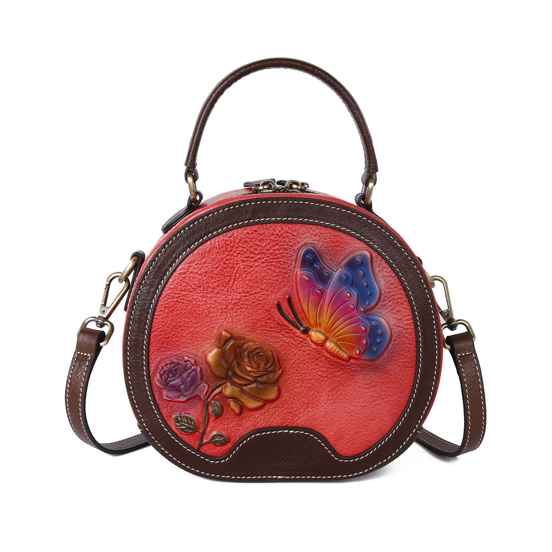 Bolsa de crossbody de butterfly vintage