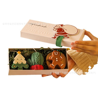 Weihnachts -Duft -Kerzengeschenkschachtel Set