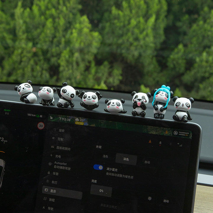 Creative Cute Panda Car Ornament