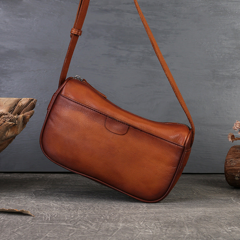 Handmade Genuine Leather Shoulder Crossbody Bag