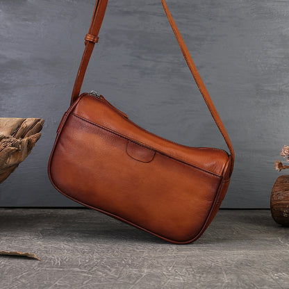 Handmade Genuine Leather Shoulder Crossbody Bag