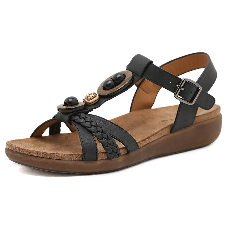 Fashion Retro Stringing Sandals comodi