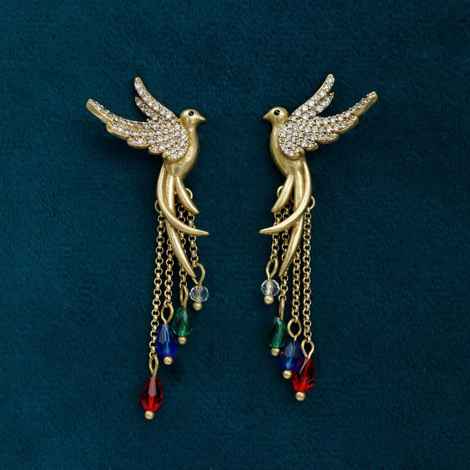 Vintage Bird Fashion Earrings