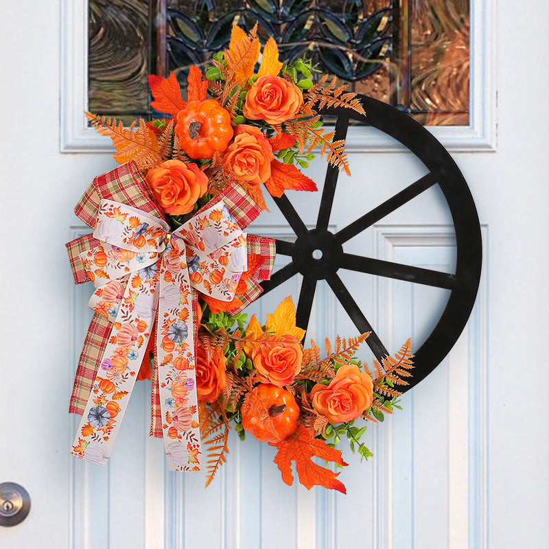 Ventana del porche Decoración del hogar Correo de calabaza