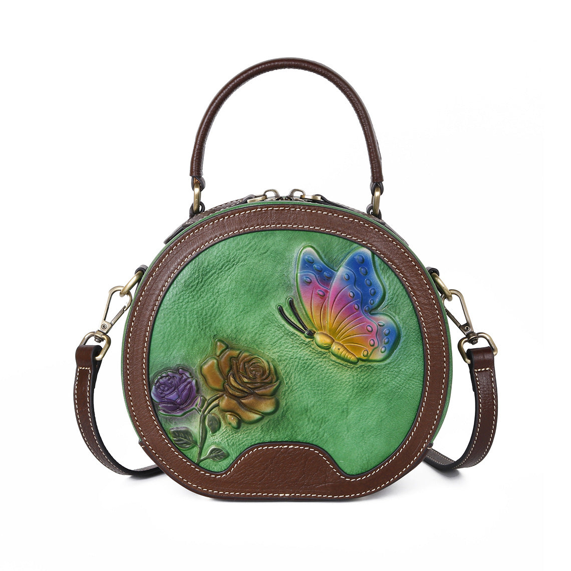 Bolsa de crossbody de butterfly vintage