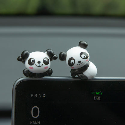 Ornamento creativo per auto del panda carino