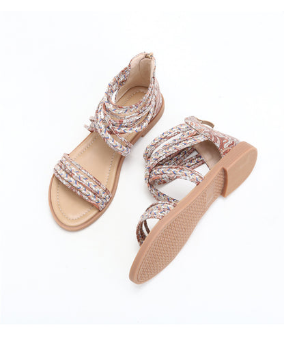 Roman Crisscross Bohemian Beach Sandals