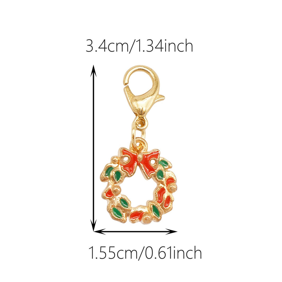 Ornement suspendu d'arbre de Noël de dessin animé