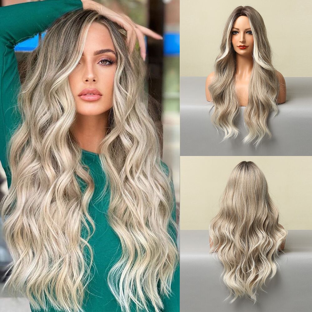 Long Heat-Resistant Chic Waves Wigs for Women