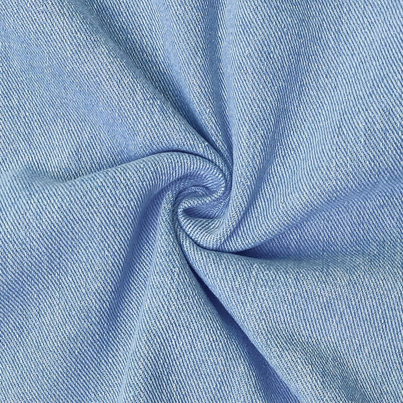 Lässiges Denim-Overall-Minikleid