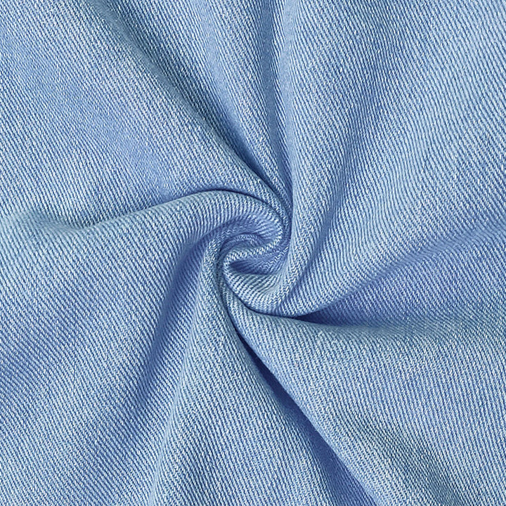 Lässiges Denim-Overall-Minikleid