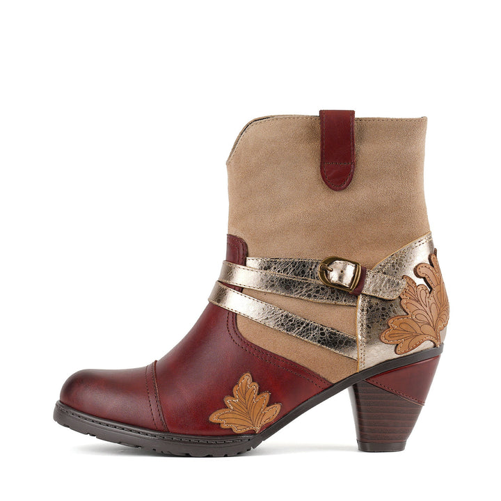Botines hechos a mano Regal Leaf