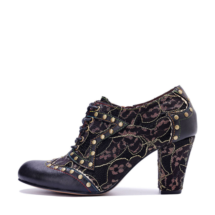 Bomba confortável de couro feita à mão