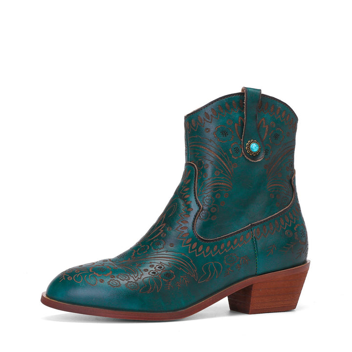 Vintage Handmade Chelsea Inspired Ankle Boots