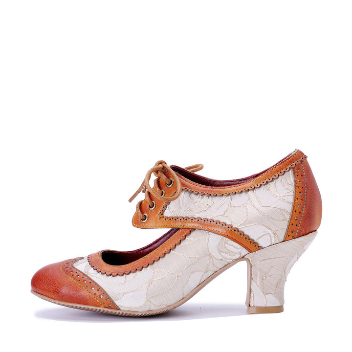 Vintage Chic Oxford Shoes