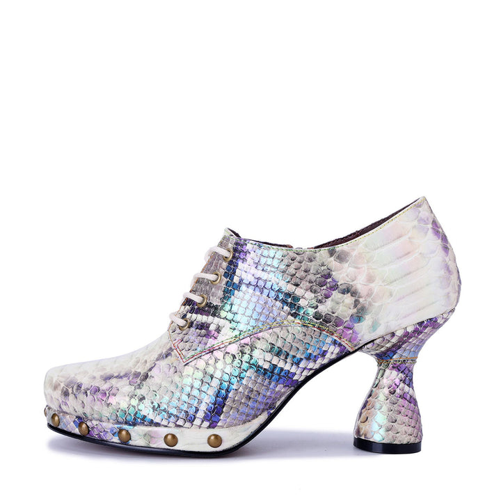 Iridescent Bloom Oxford Pumps