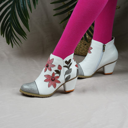 Blumen -Grace -Knöchelstiefel