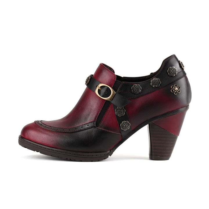 Vintage Elegant Heeled Pumps