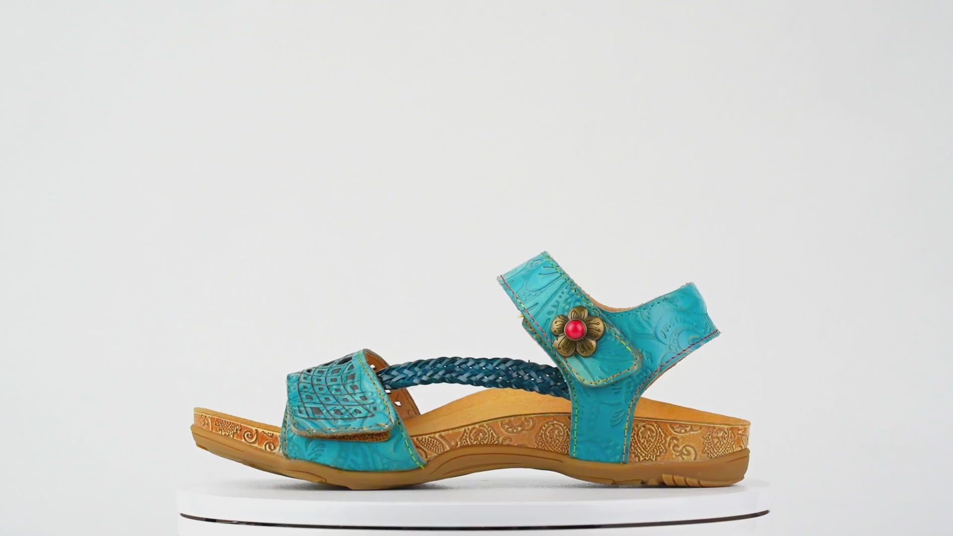 Sandalias casuales casuales hechas a mano