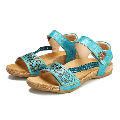 Sandalias casuales casuales hechas a mano