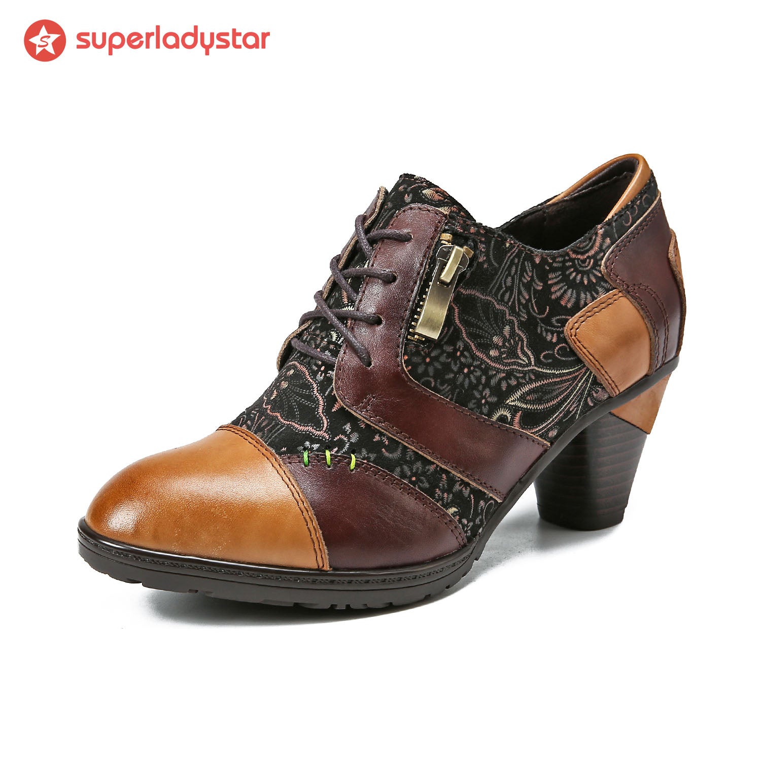 Alona | Patchwork Pumps main image 1