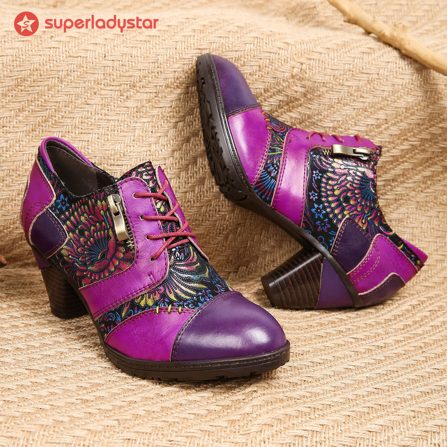 Alona | Patchwork Pumps