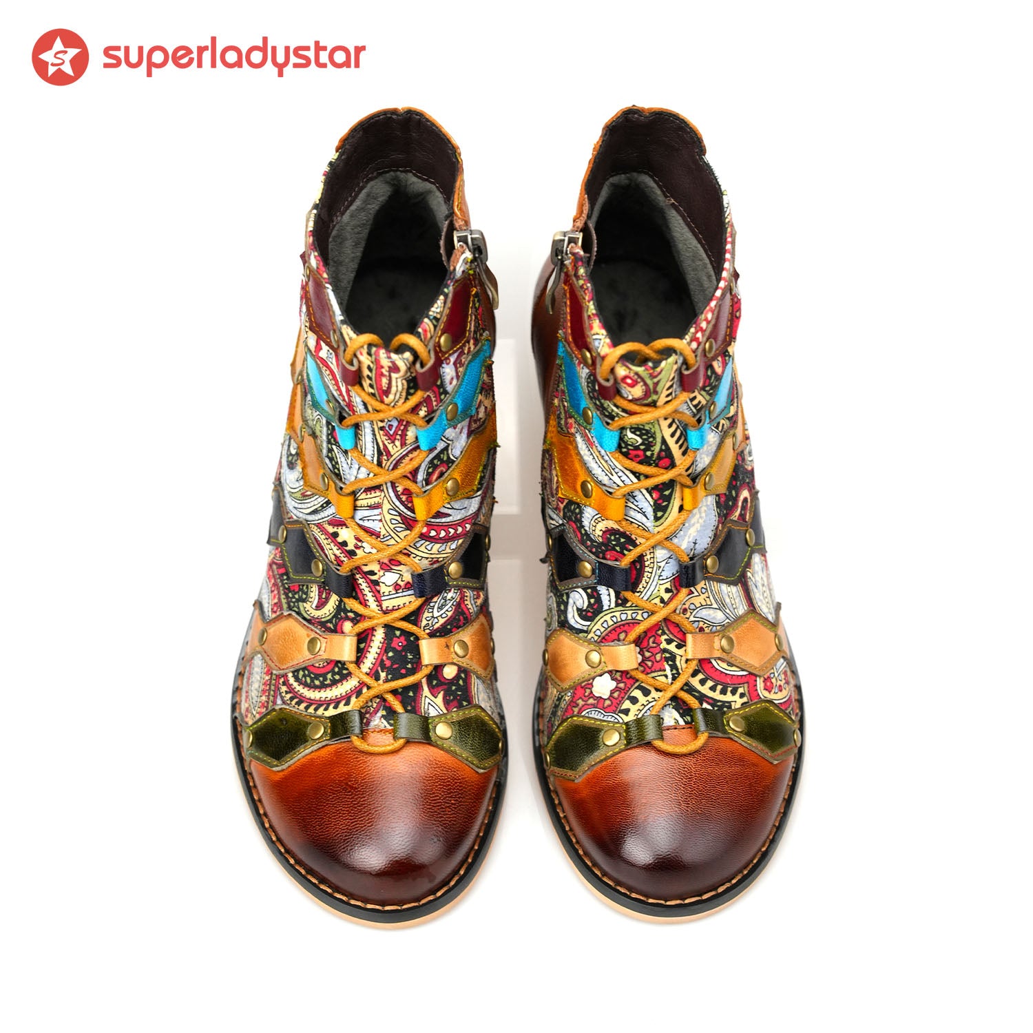 Vintage Handmade Romantic Exquisite Ankle Boots â superladystar