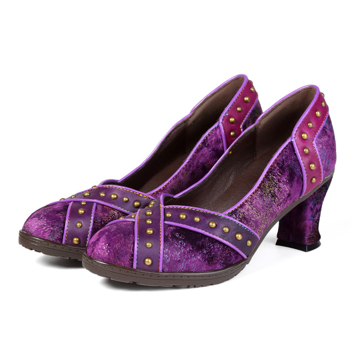 Comfortable Colorful Artistic Women's Pumps