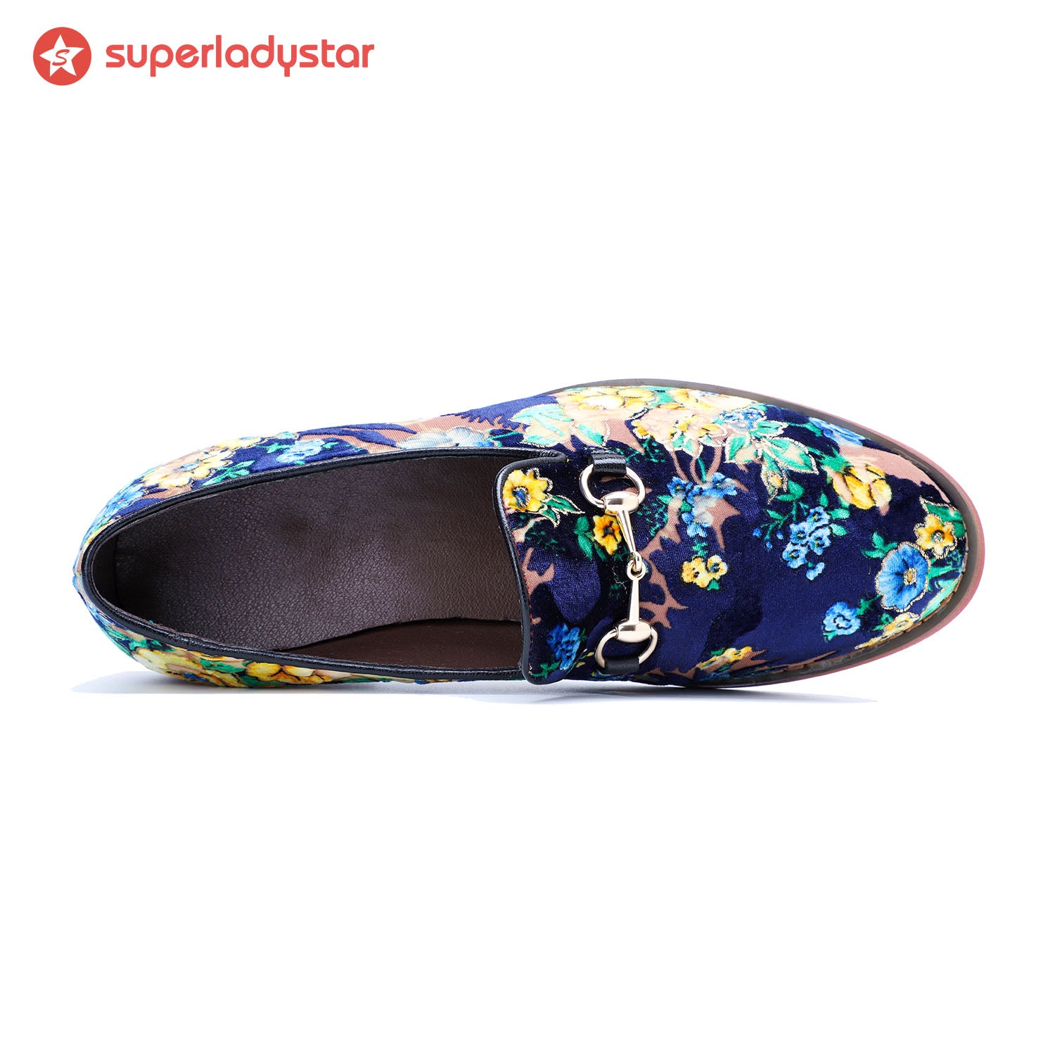 Blue Multicolor Comfortable Casual Flats