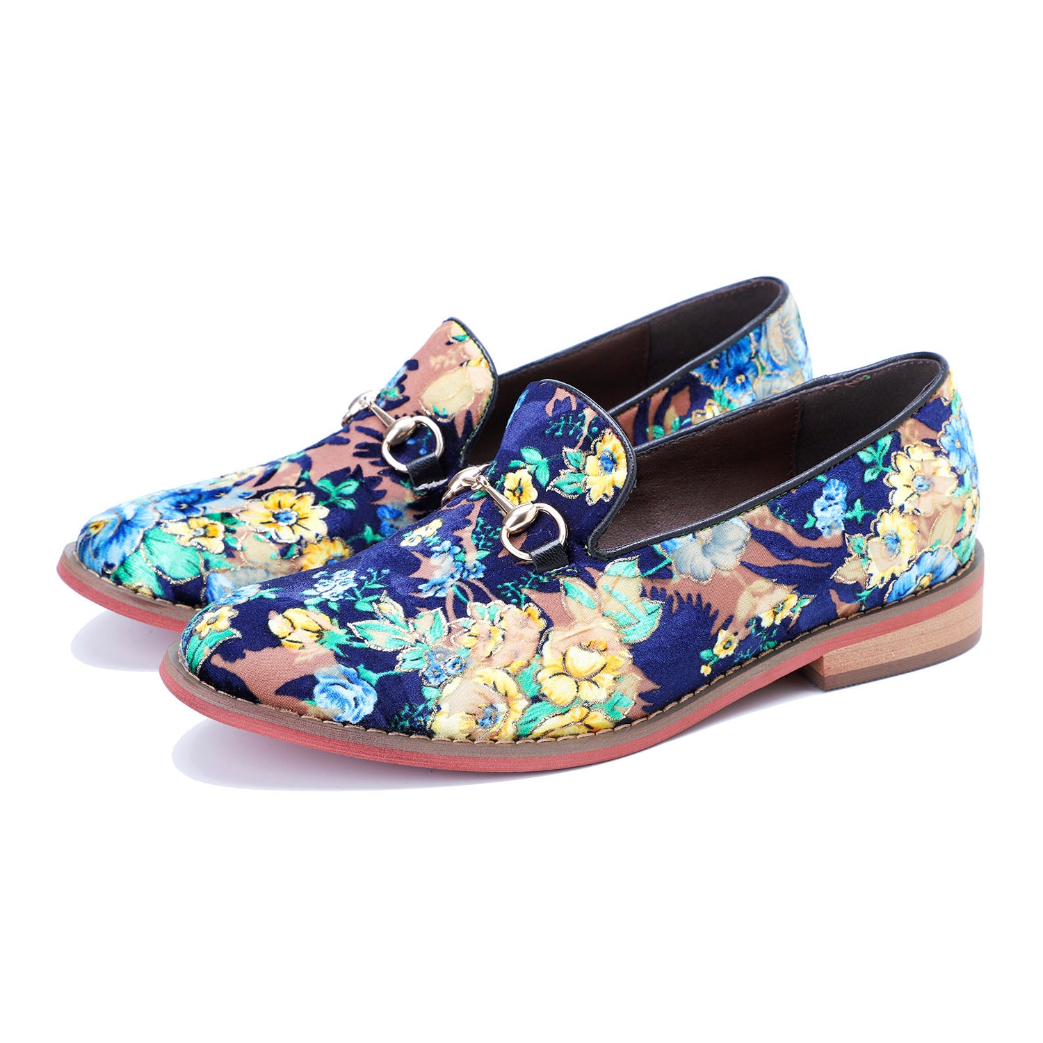 Blue Multicolor Comfortable Casual Flats