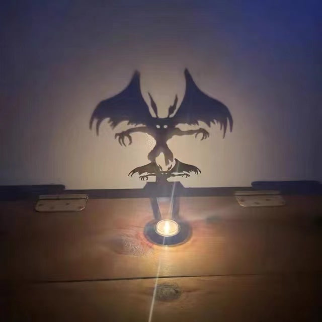 Decorações de desktop de cenas divertidas de Halloween (sem velas)