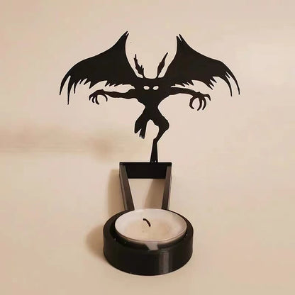 Decorações de desktop de cenas divertidas de Halloween (sem velas)