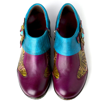 Hand-painted Genuine Leather Comfy Shoes