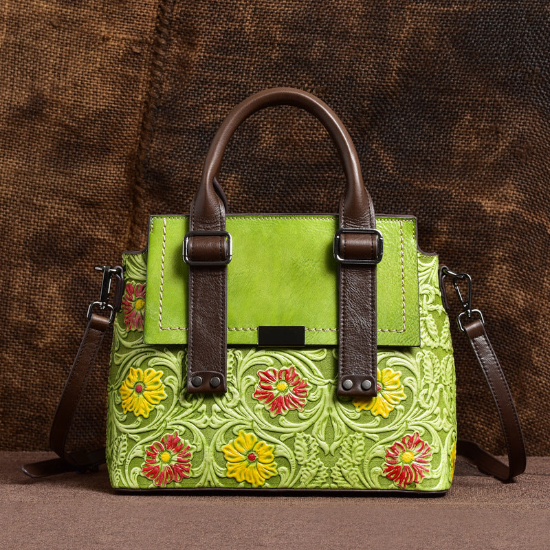 Classy Retro Retro Floral Handbody Crossbody